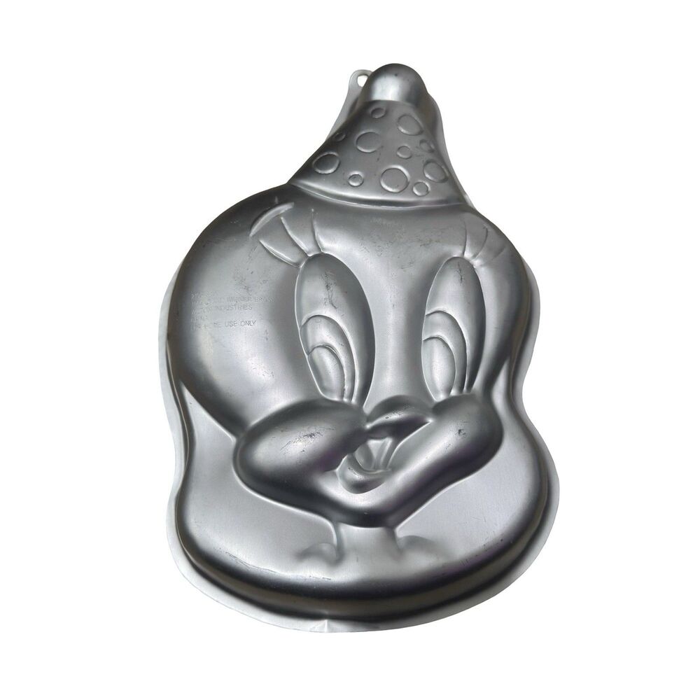 Wilton TWEETY Bird Birthday CAKE PAN Aluminum Baking Mold Candy 2105-3205